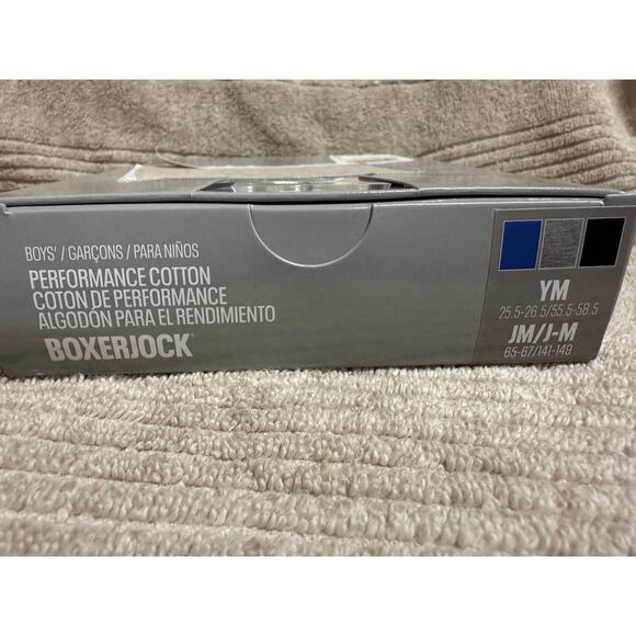 NIB UA PERFORMANCE COTTON BoxerJock - SOLID 3-Pack Performance Cotton YMed - Picture 5 of 7